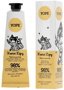 YOPE KREM DO RĄK 50ML LIPA - Kremy i maski do rąk - miniaturka - grafika 2