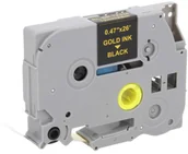 Etykiety do drukarek - Brother Zamiennik taśmy TZE-334 12mm czarna/złoty - miniaturka - grafika 1