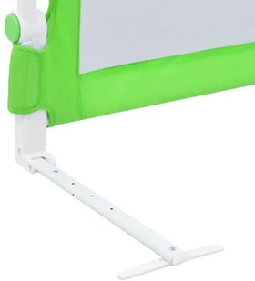 VidaXL Barierka do łóżeczka dziecięcego, zielona, 180x42 cm, poliester 10169 VidaXL - Zabezpieczenia dla dzieci VidaXL Barierka do łóżeczka dziecięcego, zielona, 180x42 cm, poliester 10169 VidaXL - Zabezpieczenia dla dzieci - miniaturka - grafika 6