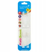 Końcówki do szczoteczek elektrycznych - Brush-Baby końcówki do szczotki KidzSonic 3-6 lat - miniaturka - grafika 1