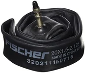 Opony rowerowe - Accent Fischer rowerowa 27" DV wąska pannensicher, czarny 85109 - miniaturka - grafika 1