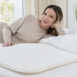 Medisana Benelux NV Koc elektryczny polarowy (maxi) HU 672, 0,8x1,5 m, biały 60219 - Koce - miniaturka - grafika 2