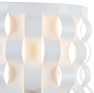 Maytoni Kinkiet LAMPA ścienna DELICATE MOD196-WL-01-W  półokrągła OPRAWA z wycięciami biała Maytoni - Lampy ścienne - miniaturka - grafika 6