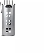 Akcesoria kominkowe - Velleman Perel 4-częściowy zestaw akcesoriów kominkowych, srebrno-czarny - miniaturka - grafika 1