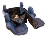 Transportery dla kotów - Auto Comfort Pokrowiec ochronny Premium do przewozu psa na 1/3 kanapy 10632 - miniaturka - grafika 1