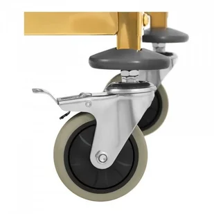 Royal Catering Wózek kelnerski - 3 półki - royal_catering - do 240 kg - półki: 69 x 40 cm 10012422 RCSW 2.1G - Wózki na żywność - miniaturka - grafika 5