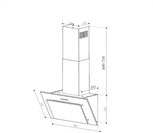 Klarstein Athena 60 Inox (CGCH5-Athena-60) - Okapy kuchenne - miniaturka - grafika 10