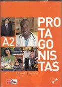 Powieści - NOWELA Protagonistas A2 Podręcznik + 2 CD Melero Pilar, Sacrstan Enrique, Gaudioso Belen - miniaturka - grafika 1