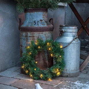 Eglo 410926 - LED Zewnętrzny wieniec bożonarodzeniowy z czujnikiem 20xLED/0,064W/3xAA IP44 - Akcesoria do oświetlenia - miniaturka - grafika 3