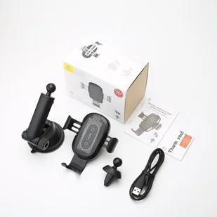 Baseus Uchwyt WXYL-A01 Czarny - Uchwyty samochodowe do telefonów - miniaturka - grafika 24