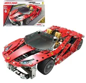 Klocki - Spin Master Meccano Auto Core - Ferrari GTB 488 Roadster Czerwone 16309 - miniaturka - grafika 1