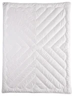 Kołdry - Kołdra z włókna alpaki całoroczna MY ALPACA Rozmiar 160x200 Kolor biała lamówka - miniaturka - grafika 1