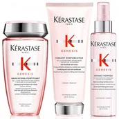 Zestawy kosmetyków damskich - Kerastase Genesis zestaw do włosów cienkich, normalnych i przetłuszczających się | szampon, odżywka, mleczko termiczne 3233 - miniaturka - grafika 1