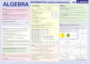 DEMART Plansza edukacyjna algebra - Pomoce naukowe - miniaturka - grafika 2