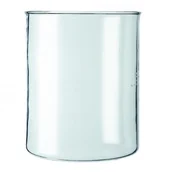 Zaparzacze i kawiarki - Bodum Spare beaker do szkła bez dzióbkiem do zaparzaczy do kawy, filiżanki 3, przezroczysty, 01  11080  10, 0,5 l 01-11142-10 - miniaturka - grafika 1