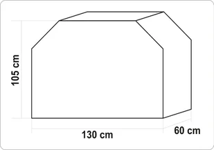 Yato POKROWIEC NA GRILLA 130 X 60 X 105CM YG-20050 ZYSKAJ RABAT 30 ZŁ YG-20050 - Akcesoria do grilla - miniaturka - grafika 3