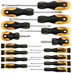 Klucze Płasko-oczkowe 6-32 MM 6-kąt Wkrętaki Verke - Zestawy narzędziowe - miniaturka - grafika 2