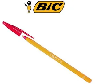 BIC Długopis jednorazowy ORANGE FINE 0.7 mm czerwony 2196 - Długopisy - miniaturka - grafika 11