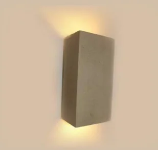 v-tac Kinkiet V-TAC BETON 2xG9 LED Prostokąt Jasno Szary IP20 VT-893 - Lampy ścienne - miniaturka - grafika 12