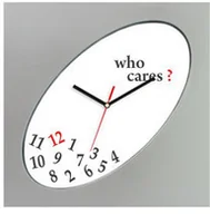 Zegary - Atrix Zegar kwadratowy elipsa srebrny who cares$203 ATE2319SWC - miniaturka - grafika 1