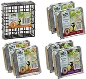 Klatki i wyposażenie dla ptaków - Karmnik Dehner Natura 7-częściowy zestaw karmników dla dzikich ptaków z dozownikiem 1624188 - miniaturka - grafika 1