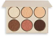 Cienie do powiek - REVOLUTION pro PRO Glam Mood Golden Hour Paleta Cieni do Powiek RPRO-2106 - miniaturka - grafika 1