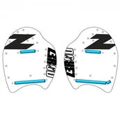 Pływanie - ZEROD Wiosełka pływackie SWIMMING HAND PADDLES L białe - miniaturka - grafika 1