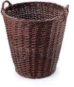 Kosze wiklinowe - Wiklinowy Świat Kosz gospodarczy duży z wikliny ciemnej 1131 - miniaturka - grafika 1