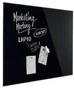 Tablice i flipcharty - MAGNETOPLAN Design Tablica szklana 120x90cm czerń 13404006 - miniaturka - grafika 1