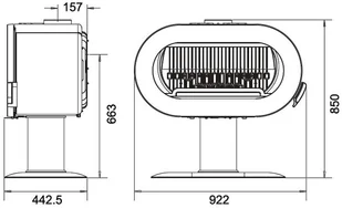 Invicta 868 888 838 DOSTAWA GRATIS! 86865687 Piec wolnostojący 10kW Fifty średnica wylotu spalin 150mm kolor emalia czerwona) 65687-uniw - Piece wolnostojące Invicta 868 888 838 DOSTAWA GRATIS! 86865687 Piec wolnostojący 10kW Fifty średnica wylotu spalin 150mm kolor emalia czerwona) 65687-uniw - Piece wolnostojące - miniaturka - grafika 2