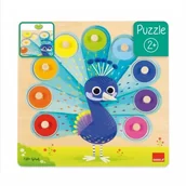 Puzzle - Diset Puzzle drewniane Goula Paw - miniaturka - grafika 1