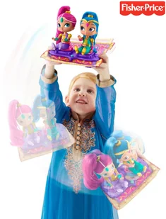 Fisher-Price Shimmer & Shine Magiczny dywan FNN02 - Figurki dla dzieci - miniaturka - grafika 3