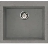 Zlewozmywaki - Elleci Quadra 105 (nakładany) 73 Titanium - miniaturka - grafika 1