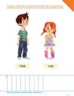 Wydawnictwo MAC Olek i Ada. Sześciolatek. Poziom B+. Karty pracy cz. 1 890271 - Edukacja przedszkolna - miniaturka - grafika 2