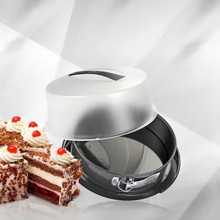 Zenker Duża tortownica z pokrywą ilag diamentowa emalia 7020 s-1468-uniw - Formy do ciast Zenker Duża tortownica z pokrywą ilag diamentowa emalia 7020 s-1468-uniw - Formy do ciast - miniaturka - grafika 2