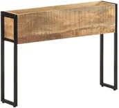 Donice - vidaXL Donica, 90x20x68 cm, surowe drewno mango - miniaturka - grafika 1