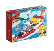 Klocki - Banbao KLOCKI Straż Pożarna 7119 Łódź strażacka w akcji - miniaturka - grafika 1