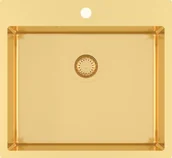 Zlewozmywaki - Aquasanita Aira AIR100N-G Gold Aira AIR100N-G Gold - miniaturka - grafika 1