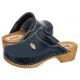 Klapki i japonki damskie - Buxa Drewniaki Supercomfort Granatowe F10 (BX1-d) para 36:1|37:1|38:2|39:1|40:1|41:1| - miniaturka - grafika 1