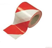 Pachołki i taśmy ostrzegawcze - Beast BEAST Taśma ostrzegawcza biało-czerwona 75mm/250m BEA627014 - miniaturka - grafika 1