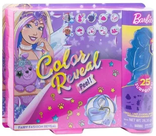 Mattel Barbie Color Reveal Fantazja GXV94 - - Lalki dla dziewczynek - miniaturka - grafika 3