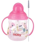 Kubki dla dzieci - Nby Kubek niekapek 240 ML, od 12 m  niebieski - miniaturka - grafika 1