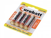 Baterie i akcesoria - Eurobatt 4x Baterie alkaliczne LR6 1,5V AA 1227 - miniaturka - grafika 1
