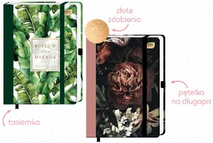 Interdruk Organizer Bujo A5 288 stron Leaves - Szkolne artykuły papiernicze - miniaturka - grafika 5