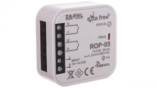 Zamel Exta Free radiowy odbiornik dopuszkowy 2-kanałowy ROP-05 EXF10000091 - Sterowniki i przekaźniki - miniaturka - grafika 6