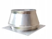 Kominki wentylacyjne - Nasada stożek komin system kominowy daszek fi 200 - miniaturka - grafika 1