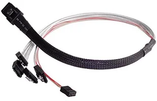 Silverstone Mini SAS/ 4xSATA, SGPIO SST-CPS03 - Kable komputerowe i do monitorów - miniaturka - grafika 2