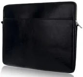 Torby na laptopy - KEMER Pokrowiec skórzany na laptopa 15' SA24A Czarny POKROWIEC NA LAPTOPA SA24A 15CALI BLACK-0 - miniaturka - grafika 1