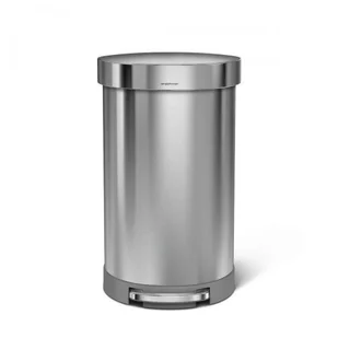 Implehuman Kosz na śmieci pedałowy półokrągły 45 l CW2030 - Kosze na śmieci Implehuman Kosz na śmieci pedałowy półokrągły 45 l CW2030 - Kosze na śmieci - miniaturka - grafika 2