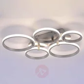 Lampy sufitowe - Leuchten Direkt Pierścieniowa lampa sufitowa LED Johanna - miniaturka - grafika 1